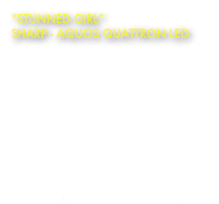 “Stunned Girl”
Sharp - Aquos Quattron led

Title: "Stunned Girl"Product: Sharp Aquos Quattron LEDMusic Composer: Jon BrooksAudio Mix: WASP Studios

Tetris Theme Tune developing to Orchestral

Television Commercial
Duration: 30 secs

YouTube Channel:
http://www.youtube.com/jonbrookscomposer